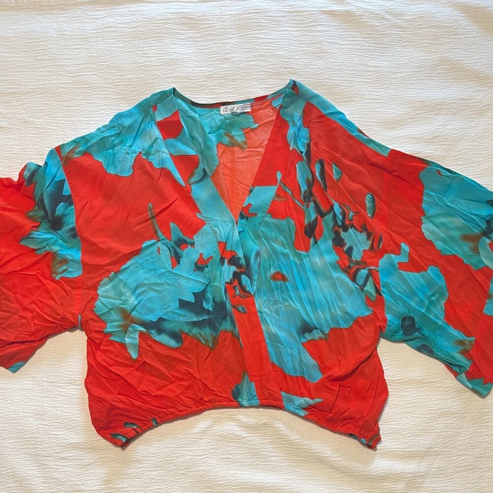 Cropped Flowy Top
